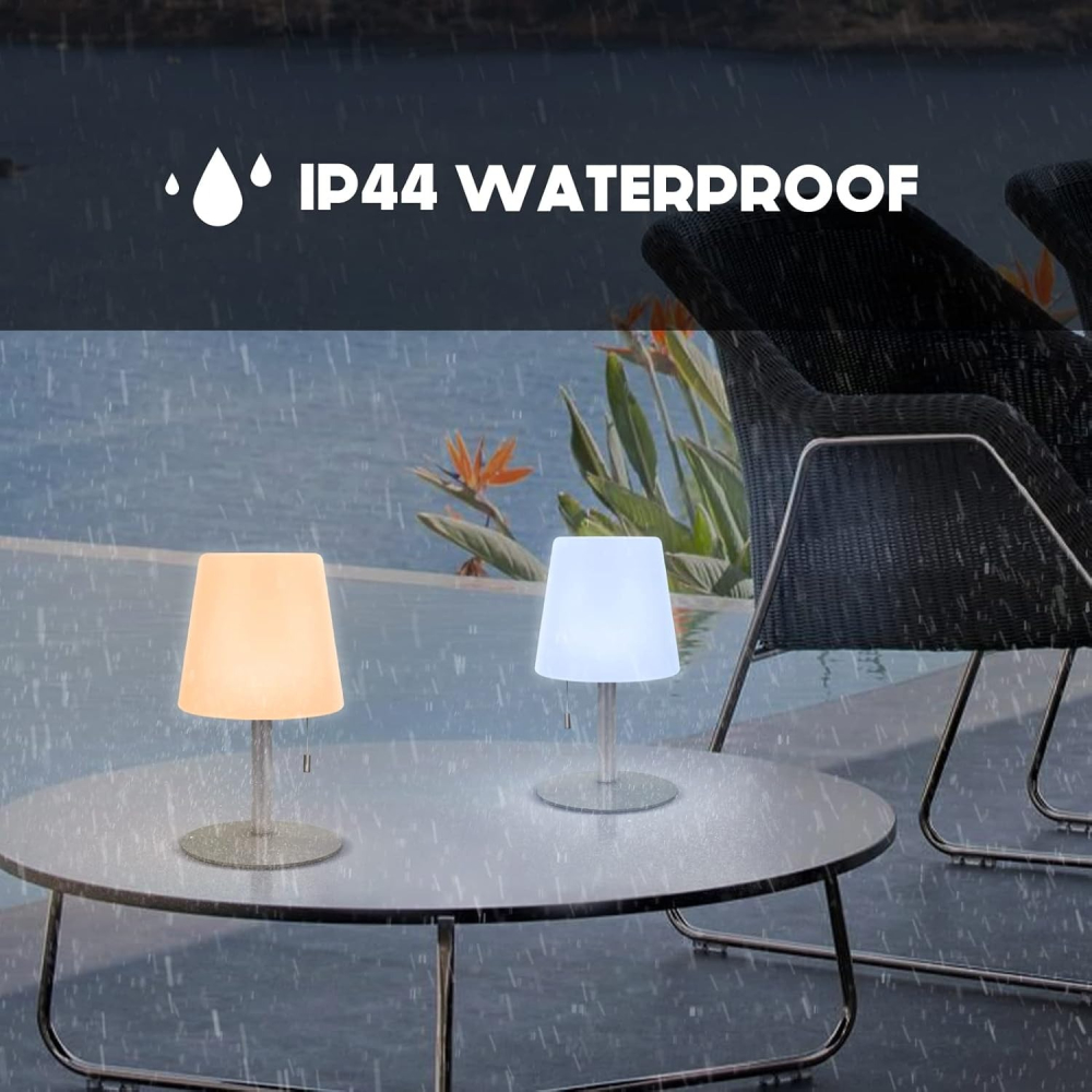 Lampa de masa RGB cu incarcare USB-C, 5 moduri de iluminare, control tactil si baterie reincarcabila [2]