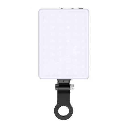 Lampa selfie, LED, Bi Color, pentru poze sau video, 2000 mAh, 4W, accesorii incluse [2]
