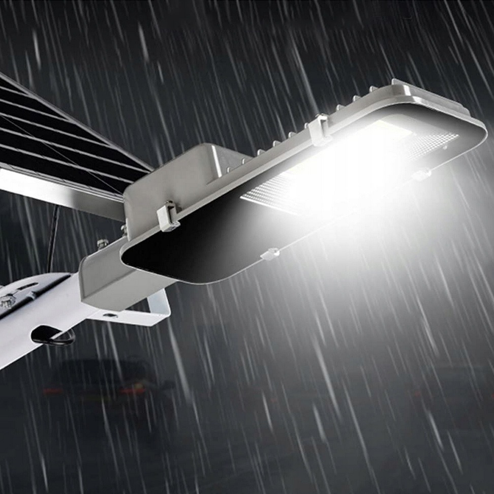 Lampa solara 146 LED cu panou, telecomanda control, rezistenta la apa, IP66, putere 800W [4]