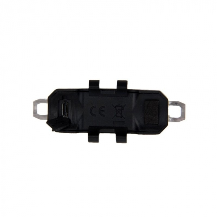 Lampa stop LED pentru bicicleta cu incarcare USB,baterie 1200 mAh, culori rosu,albastru [4]