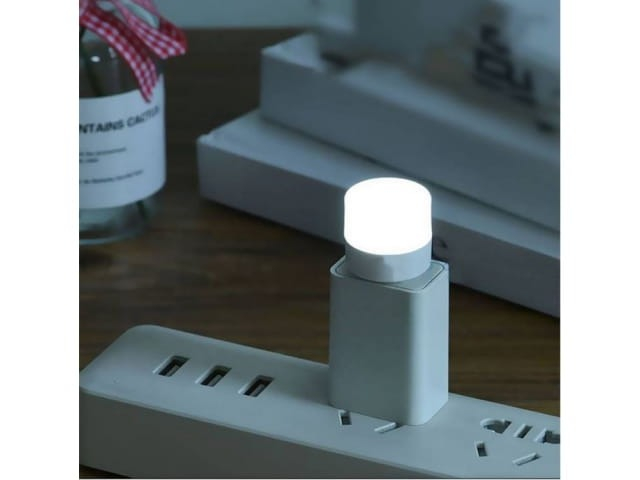 Lampa USB, lumina rece, 1W, 5V, plastic/aluminiu, 35 x 23.5 mm, portabila [8]