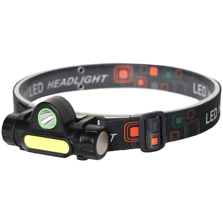 Lanterna frontala LED reincarcabila , 3W, 120 lumeni,cu acumulator si trusa depozitare [3]