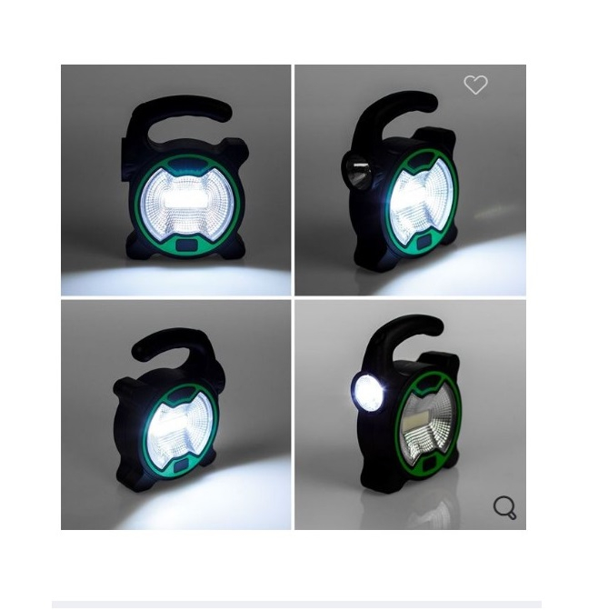 Lanterna LED portabila cu maner 10x3.5x13.5cm [4]
