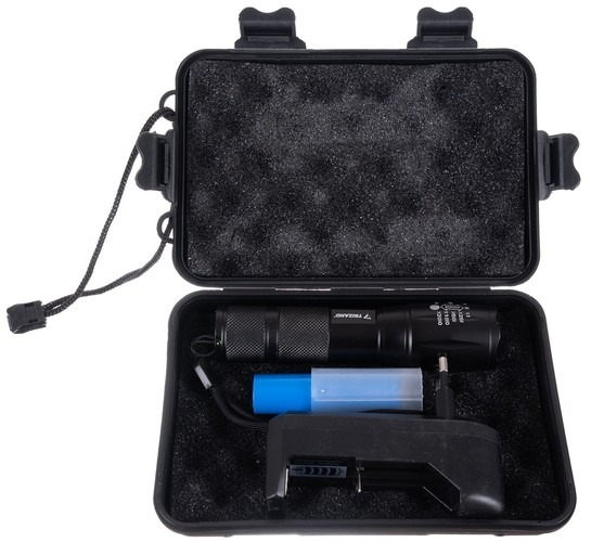 Lanterna LED 10.000 lumeni, 2 moduri de iluminare,acumulator si trusa depozitare incluse [2]