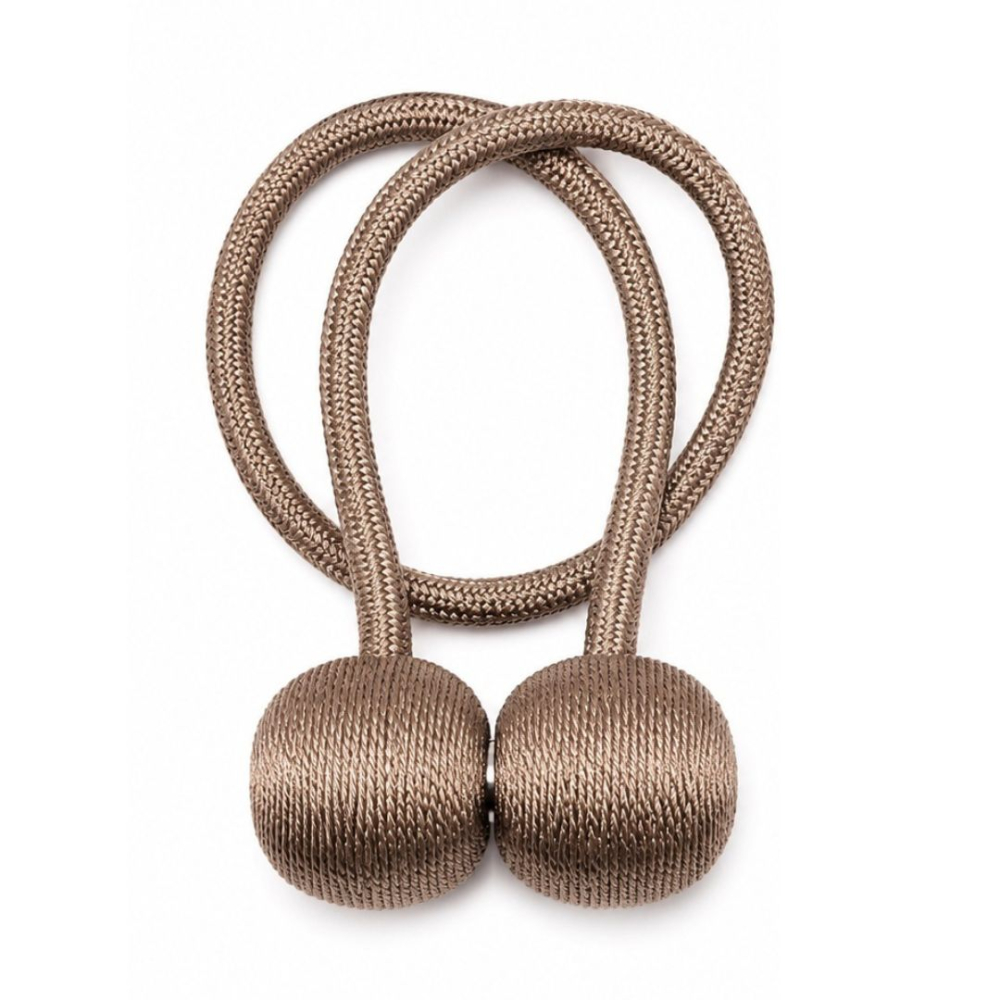 Magnet decorativ pentru perdele si draperii, snur magnetic elegant, 44 cm, auriu antichizat [5]