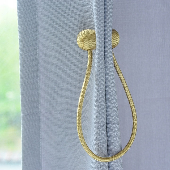 Magnet pentru prindere perdele si draperii, tip snur - Auriu [2]