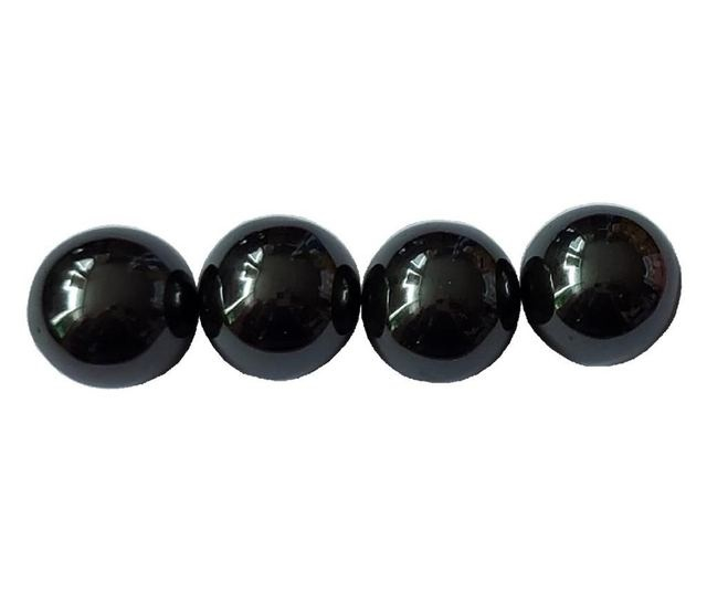 Magneti sferici ceramici antistres, bila neagra lucioasa, set 4 bucati, diametru 24.5 mm [2]