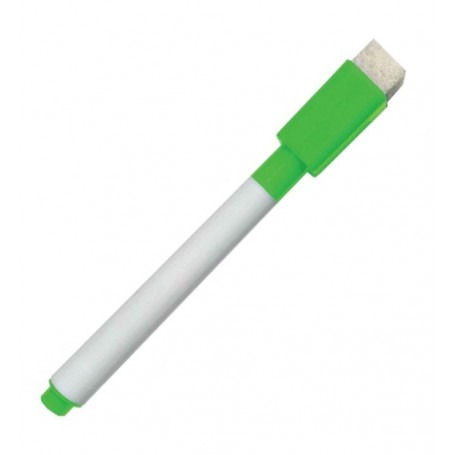 Marker cu stergere uscata scriere universala pentru diverse table, varf negru, culoare capac multicolor [2]