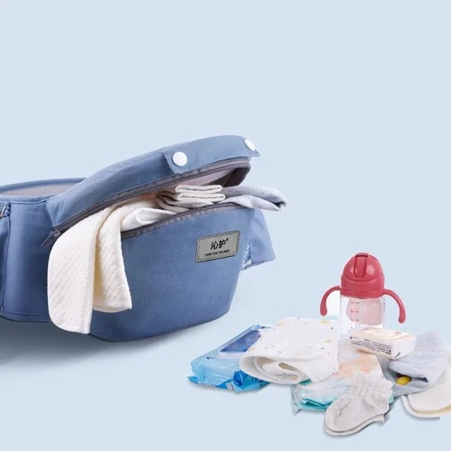 Marsupiu ergonimic,multifunctional pentru bebelusi,15in1,greutate maxima 25 kg - Rosu [5]
