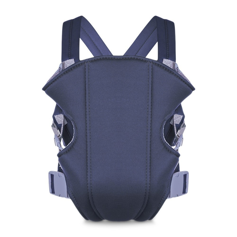 Marsupiu multifunctional port bebe,greutate maxima 9 kg,de la 3 la 12 luni - Gri inchis [2]