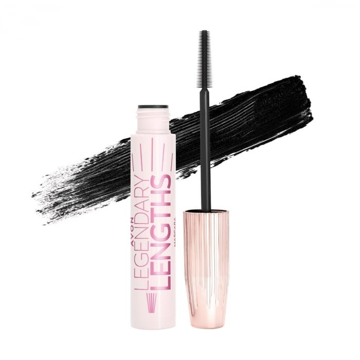 Mascara Avon Legendary Lengths, pentru alungirea si ingrosarea genelor, culoare negru – 10 ml, efect de extensie cu 50% si volum de 3 ori mai mare [4]