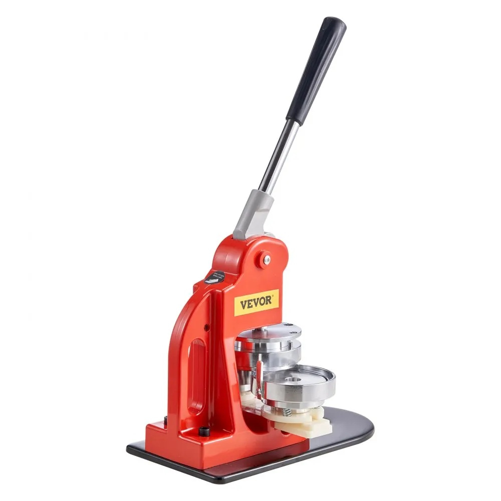 Masina de facut insigne 75 mm, kit complet 500 piese, matrita inclusa, maner ergonomic, ideal pentru branding, afise rotunde, activitati creative si proiecte DIY [10]