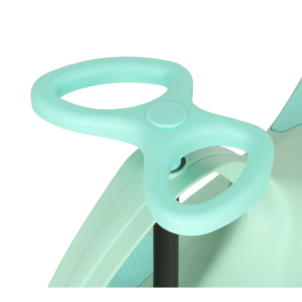 Masinuta pentru copii, fara pedale, maner ghidare, greutate maxima suportata 80 kg, 40 x 29.5 x 79.5 cm, turcoaz [5]