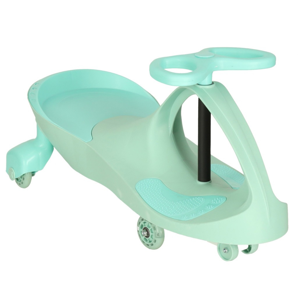 Masinuta pentru copii, fara pedale, maner ghidare, greutate maxima suportata 80 kg, 40 x 29.5 x 79.5 cm, turcoaz [14]