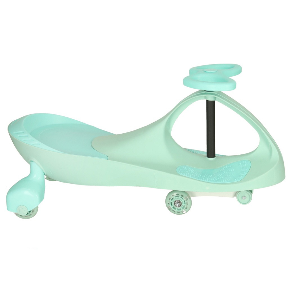 Masinuta pentru copii, fara pedale, maner ghidare, greutate maxima suportata 80 kg, 40 x 29.5 x 79.5 cm, turcoaz [13]