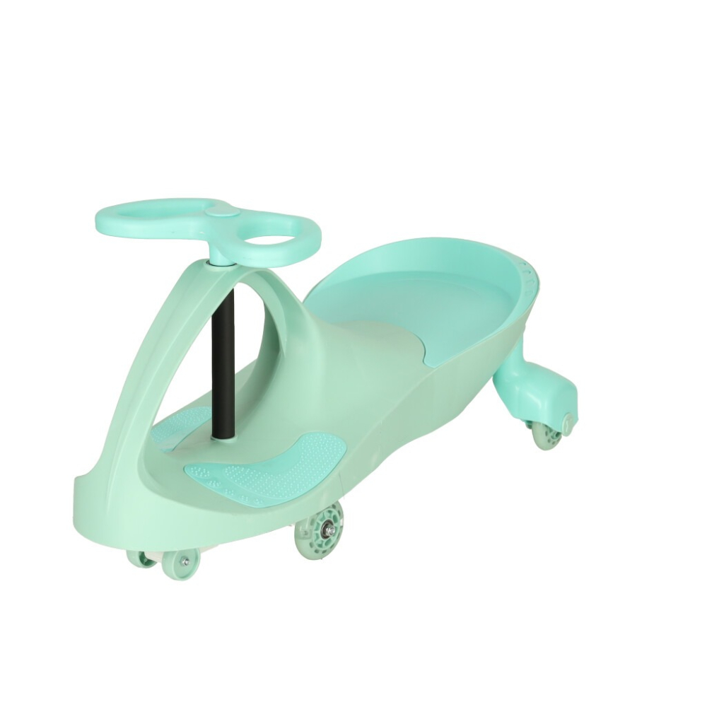 Masinuta pentru copii, fara pedale, maner ghidare, greutate maxima suportata 80 kg, 40 x 29.5 x 79.5 cm, turcoaz [9]