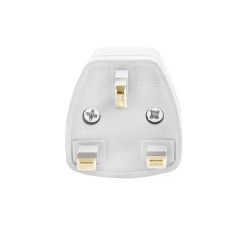 Adaptor universal pentru priza britanica - Alb [5]