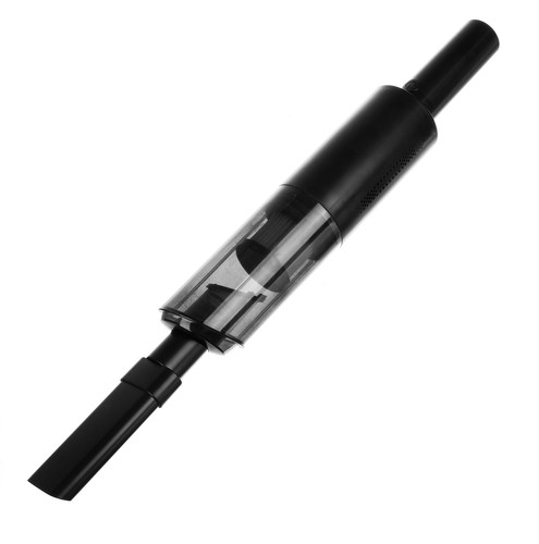 Mini aspirator auto 120W, incarcare USB cu accesorii si geanta incluse - Negru [2]