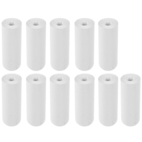 Mini imprimanta foto portabila, wireless, USB Type-C, alb/albastru, 11 role incluse, compacta, pentru print instant fotografii [3]