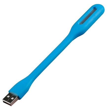 Mini lampa portabila,conectare USB,perfecta pentru birou - Albastru [2]