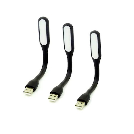 Mini lampa portabila,conectare USB,perfecta pentru birou - Alb [6]