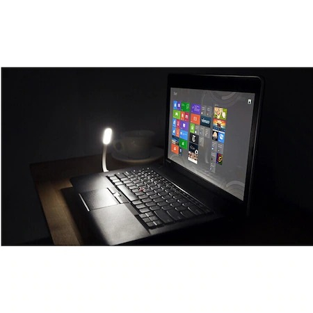 Mini lampa portabila,conectare USB,perfecta pentru birou - Alb [8]
