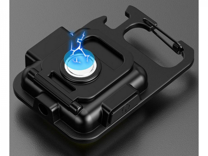Mini lanterna camping multifunctionala, desfacator de sticle, magnet, incarcare USB [3]