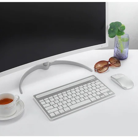Mini Tastatura Wireless CK-03 Universala pentru Telefon, Tableta, Pc sau Tv, Suport Integrat [3]