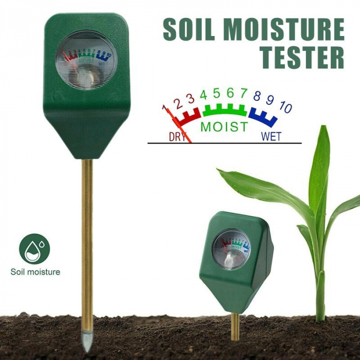 Mini tester sol Umiditate, 14 cm cu tija, dispozitiv ce va permite determinarea umiditatii solului [2]