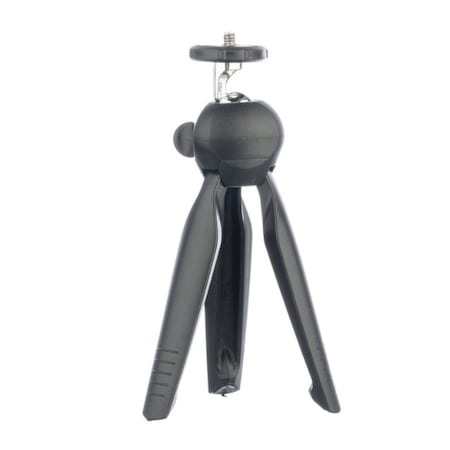 Mini trepied cu cap rotativ 360 grade si suport telefon universal filet 1/4 [2]