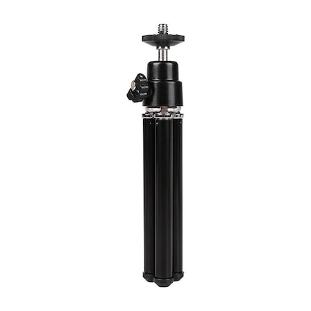 Mini trepied pentru camere video sport, inaltime ajustabila, 15-23cm, cu suport de telefon cu filet 1/4 - Negru [6]