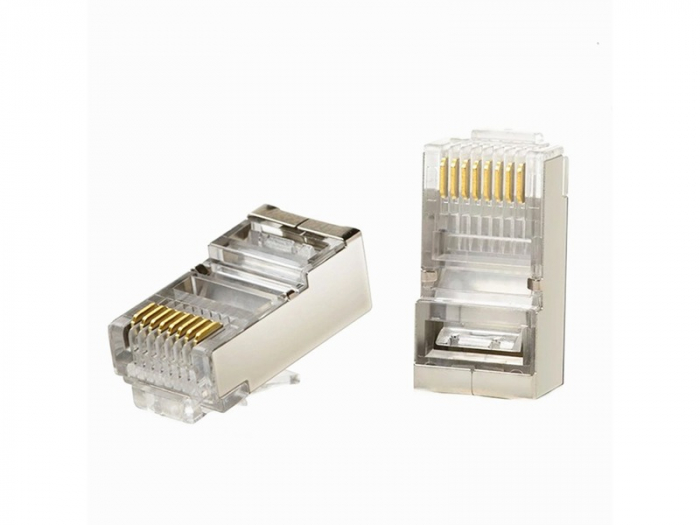 Mufa UTP ecranata RJ45 8c8p,1 bucata - Alb [2]
