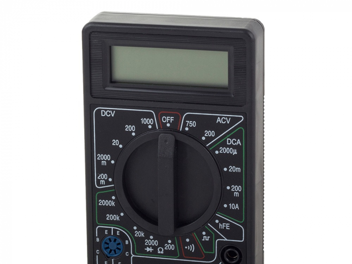Multimetru digital profesional,model DT-832 cu 2 cabluri testare incluse [4]