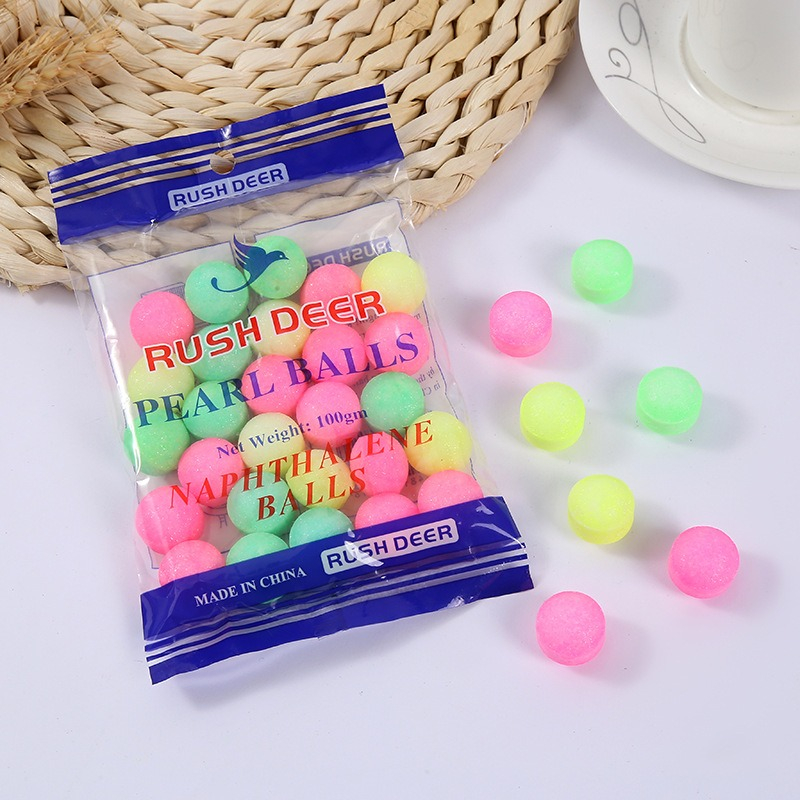 Naftalina multicolor Dodaco – 50 g/punga, bile parfumate, protectie impotriva moliilor, anti-acarieni, parfum Naftalina [2]