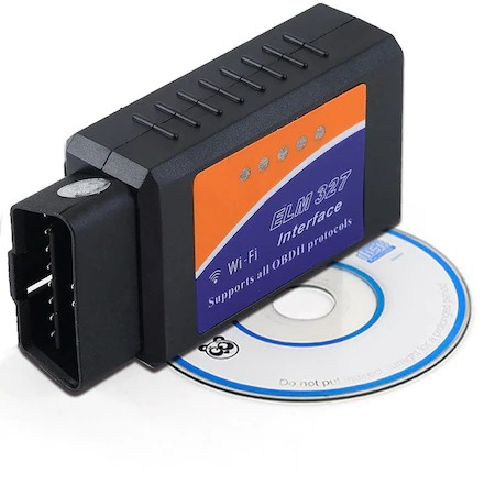 Interfata diagnoza auto Universal OBD2 ELM 327 Wifi - Negru [2]