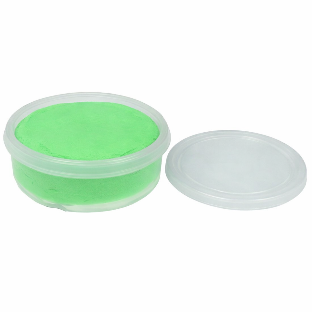 Pachet multicolor pentru modelaj creativ, alb luminos, verde neon si roz neon, 3 recipiente x 18 g [5]