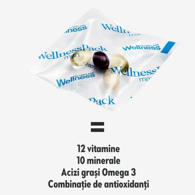 Pachet suplimente alimentare Wellness pentru barbati, cantitate 21 portii [3]
