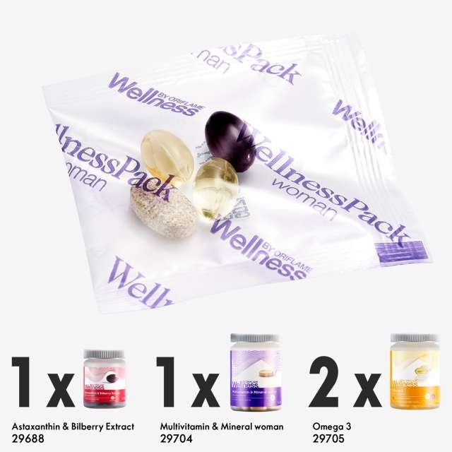 Pachet suplimente alimentare Wellness pentru femei, cantitate 21 portii [4]