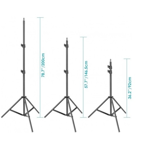 Kit 2 Panouri Neewer Bi Color 660 LED,trepiezi 200 cm,4 baterii + 4 incarcatori,2 gentute transport [2]
