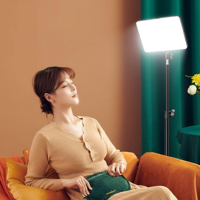 Panou Bi Color Hakutatz 240 LED, trepied 200 cm inclus, telecomanda control [3]