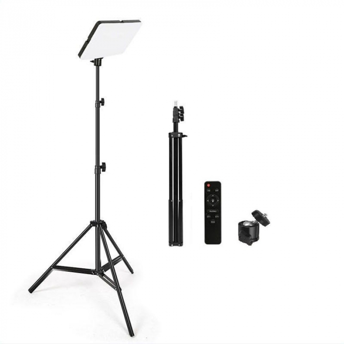 Panou Bi Color Hakutatz 240 LED, trepied 200 cm inclus, telecomanda control [2]