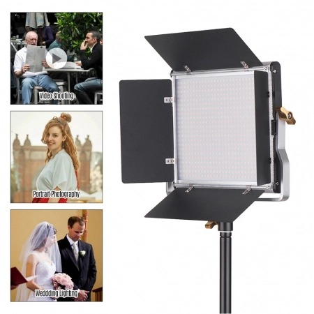 Kit 2 Panouri Bi-Color 660 LED,trepiezi 200 cm,2 gentute transport - Andoer [7]