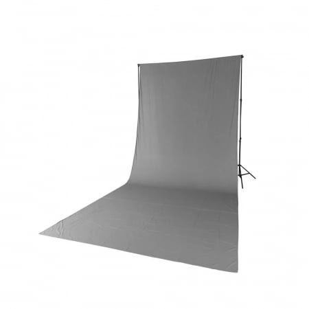 Panza fundal foto,studio,din bumbac, dimensiune 300x300 cm - Gri [2]