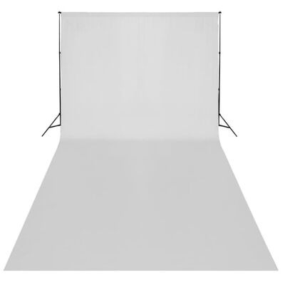 Panza fundal foto studio,din bumbac,dimensiuni 300x600 cm - Alb