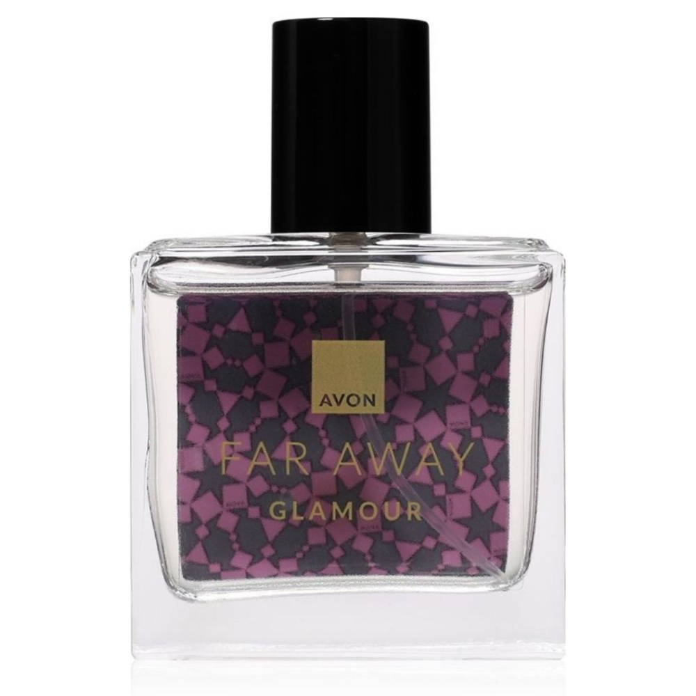 Parfum femei Avon Far Away Glamour 30 ml, apa de parfum oriental floral gurmand, vanilie Madagascar, coacaze negre, iris, paciuli si mosc negru [3]