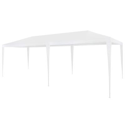 Cort pavilion de gradina,curte,evenimente,3x6 m fara pereti laterali - Alb [2]