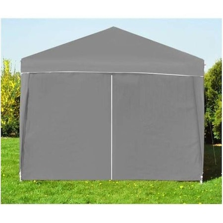 Pavilion de gradina,curte,evenimente 3x3m cu 4 pereti laterali cu ferestre - Gri [3]
