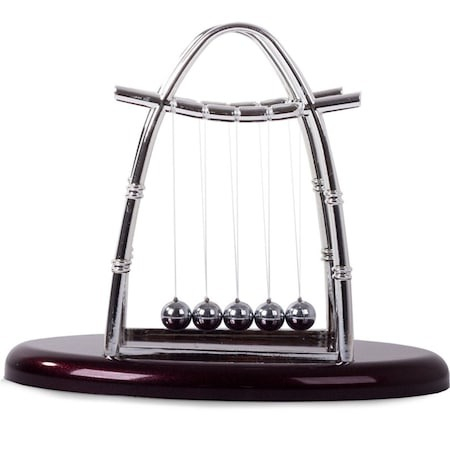 Pendul Newton XXL pentru birou cu 5 bile, un gadget sau cadou uimitor, materiale de inalta calitate [2]