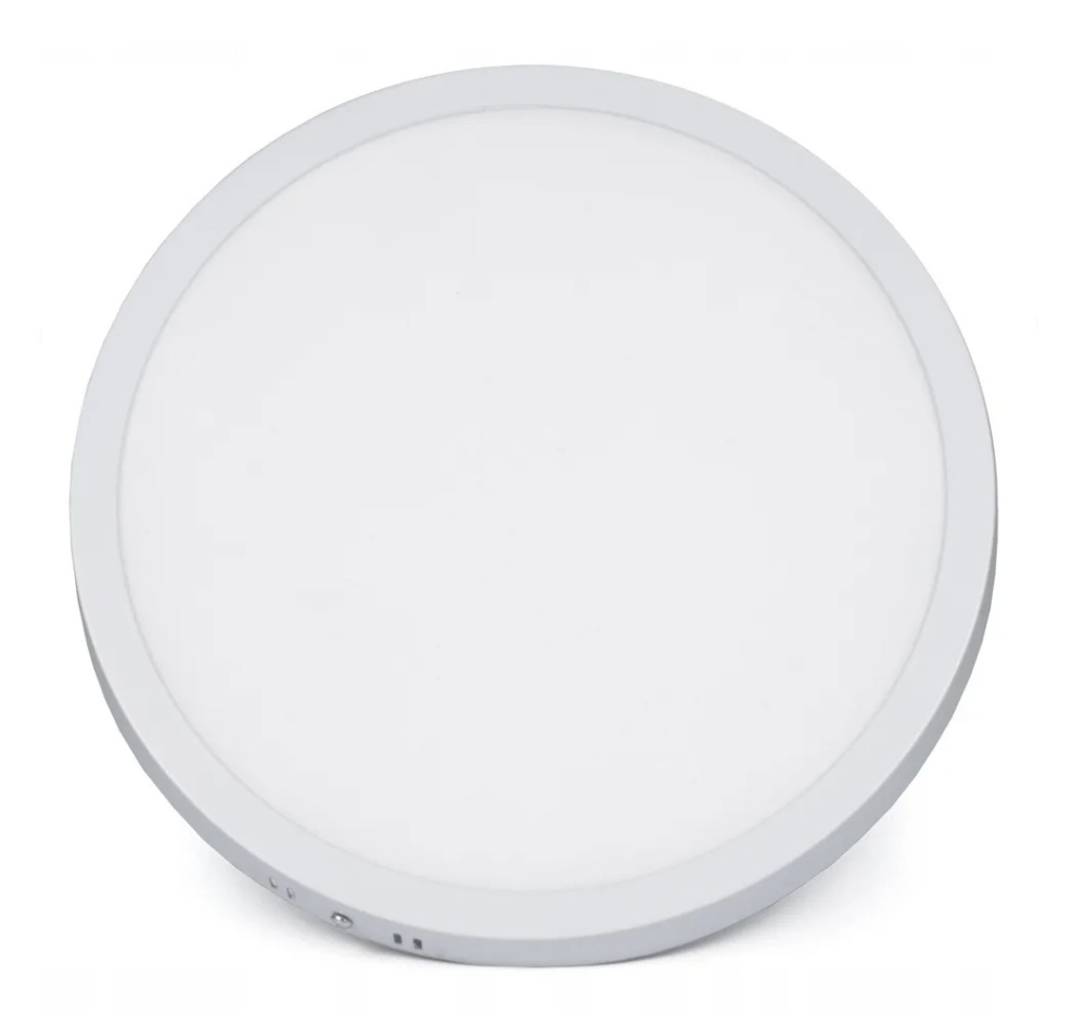 Plafoniera LED, 6 W, rotunda, 4000 K, diametru 11.2 cm, alb [1]