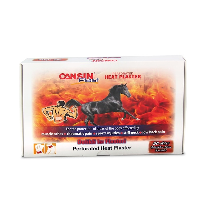 Plasture termic antireumatic, 12 x 18 cm, cu capsaicina [2]